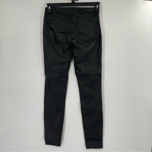 BLANK NYC FAUX LEATHER PANTS IN EIGHT BALL - Picture 6 of 10